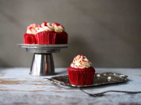 Red Velvet Chocolate Marijuana Cupcakes