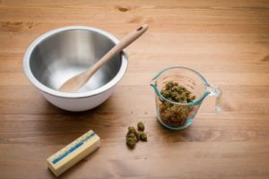 prepare cannabis-infused butter recipe